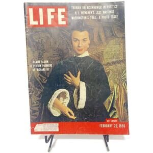 Life Magazine February 20 1956  Photo Essay of George Washington's Trail